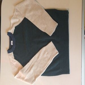 Boys color block sweater